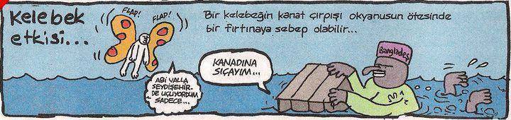Bir kelebeğin kanat...
