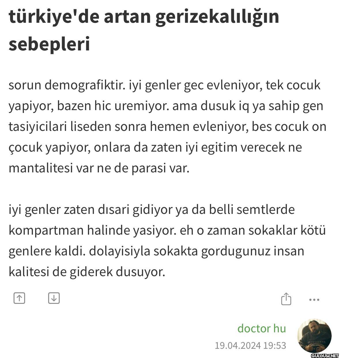 türkiye'de artan...