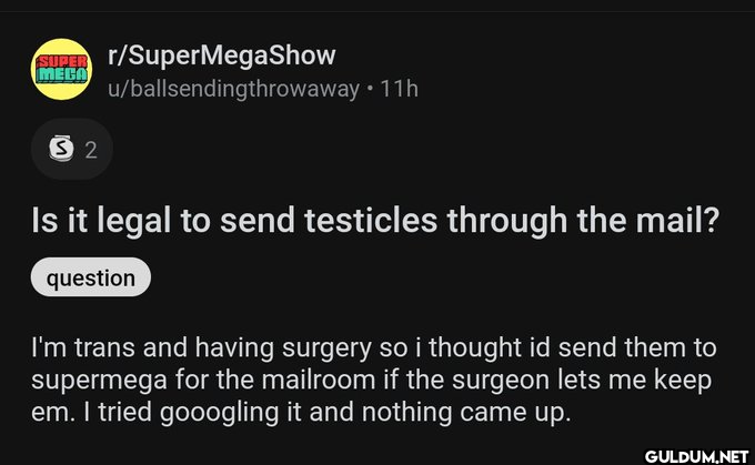SUPER r/SuperMegaShow MECA...