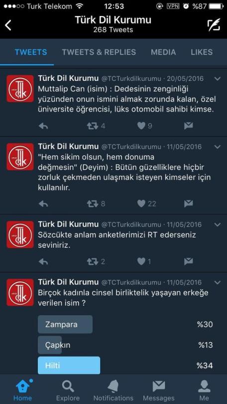 Türkçe'nin zenginlikleri...