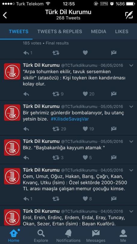 Türkçe'nin zenginlikleri...