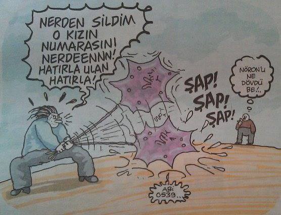 - Nerden sildim o kızın...