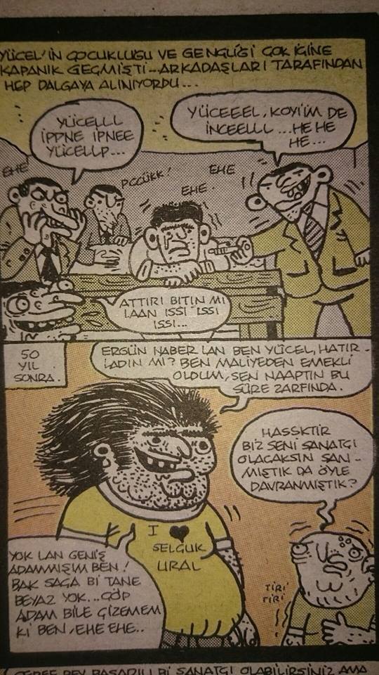 Yücel'in çocukluğu ve...