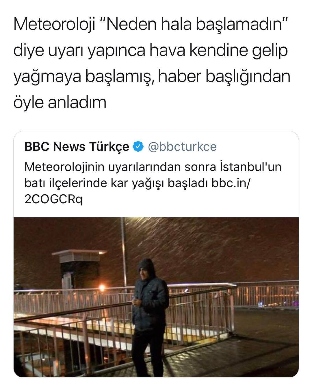 Meteorolojinin...