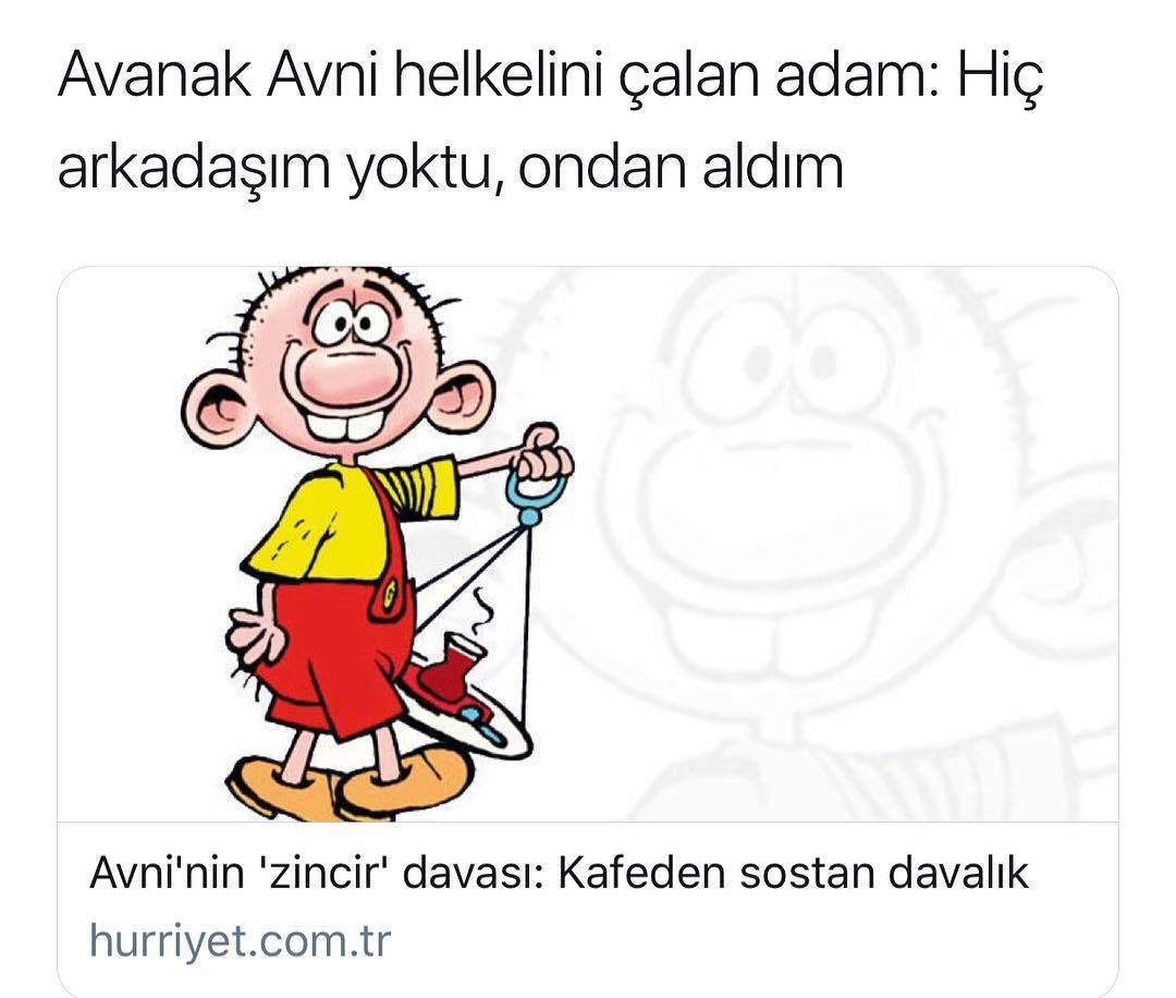 Avanak Avni heykelini...