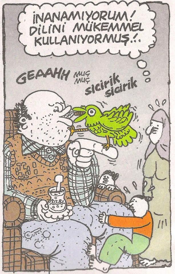 ...İnanamıyorum dilini...