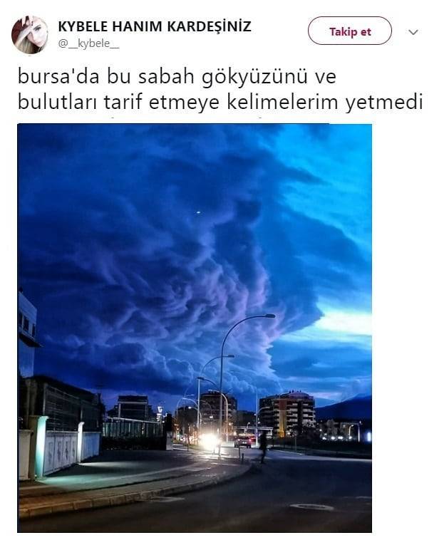 Bursa'da bu sabah...