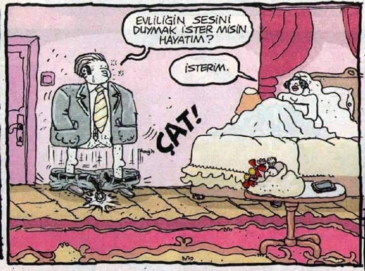 - evliliğin sesini duymak...