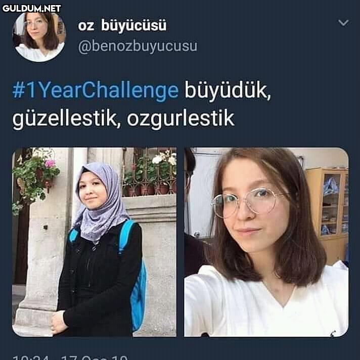 #1 YearChallenge büyüdük,...