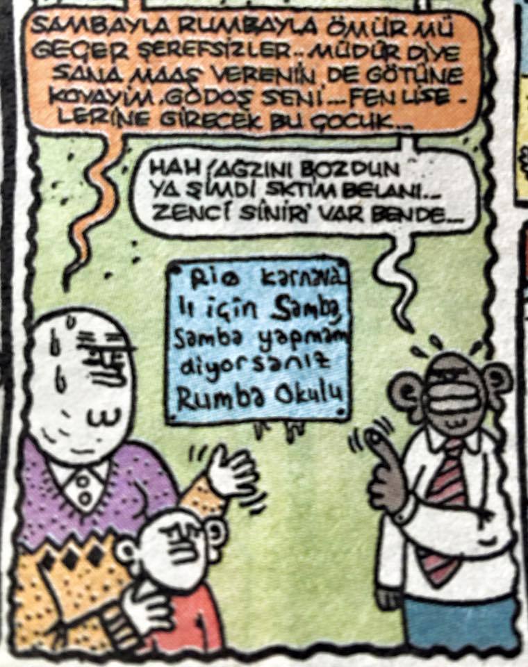 Rio karnavalı için 
Samba...