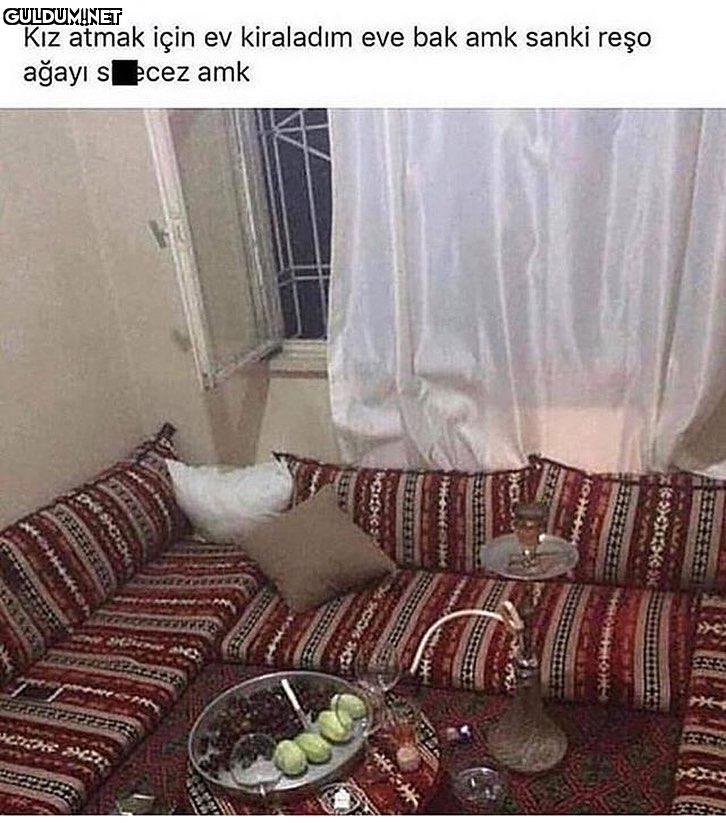 Kız atmak için ev...