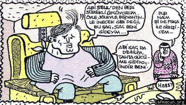 - Abi Seul'den beri...