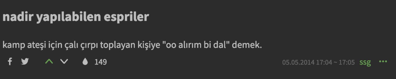 nadir yapılabilen espriler...
