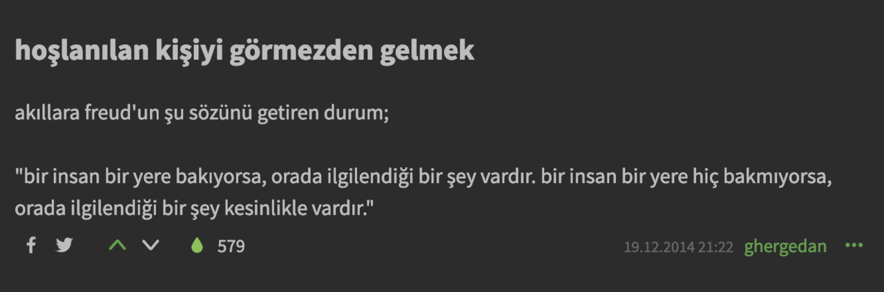 hoşlanılan kişiyi...