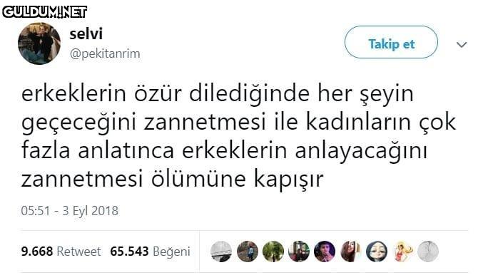 erkeklerin özür...