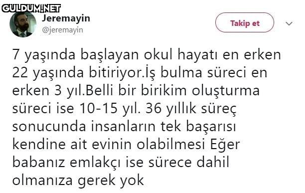 7 yaşında başlayan okul...