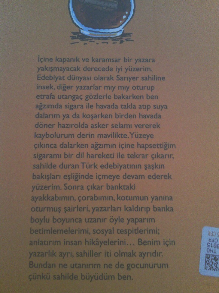 lçine kapanık ve karamsar...