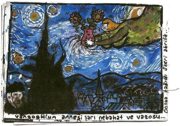 vangogh'un annesi Sarı...