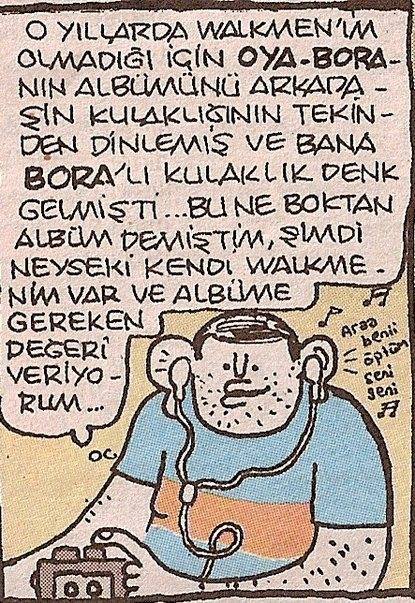 O yıllarda Walkmen'im...