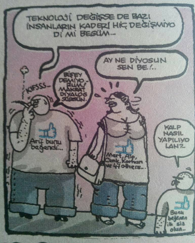 - teknoloji değişse de...