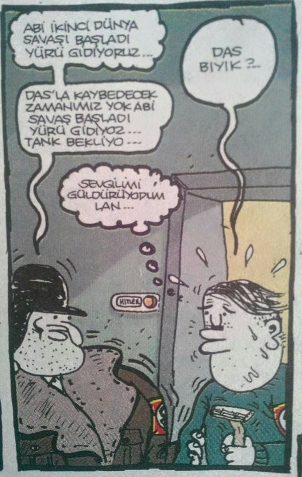 - Abi ikinci dünya savaşı...