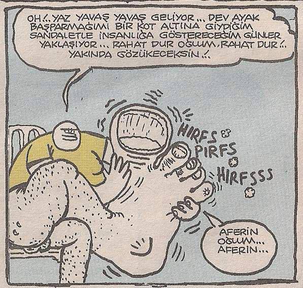 - Oh!.. yaz yavaş yavaş...