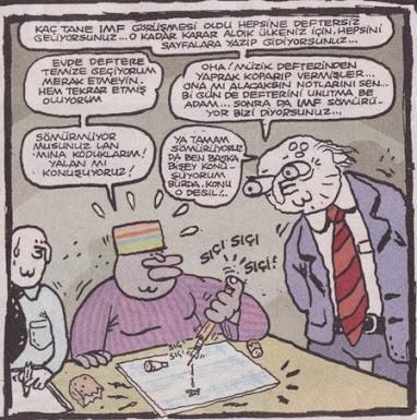 - kaç tane IMF görüşmesi...