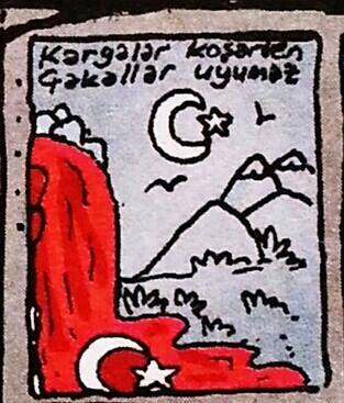 Kargalar koşarken
Çakallar uyumaz