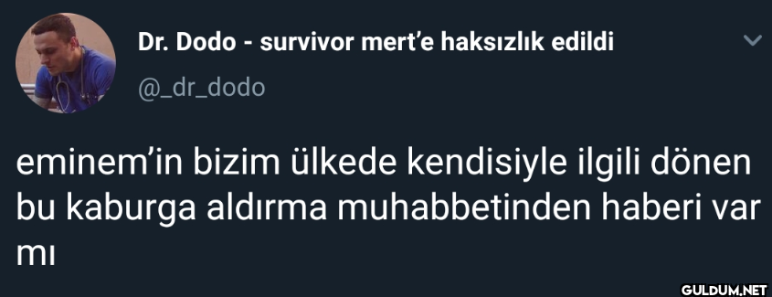Dr. Dodo - survivor mert'e...