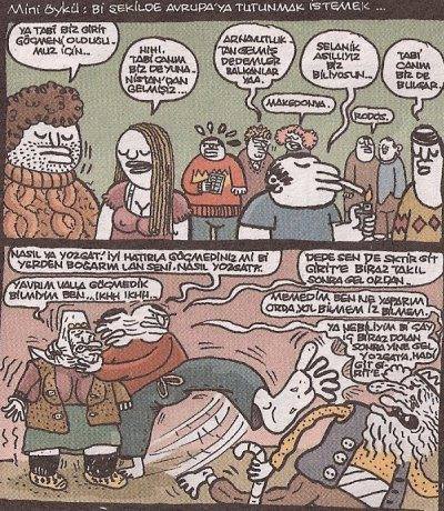 Mini öykü: Bi şekilde...
