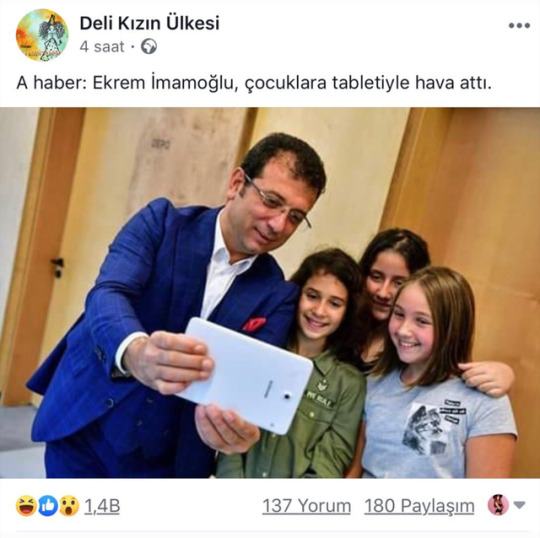 - Ekrem İmamoğlu yaşlı...