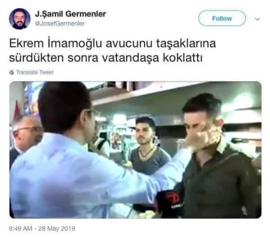 - Ekrem İmamoğlu yaşlı...
