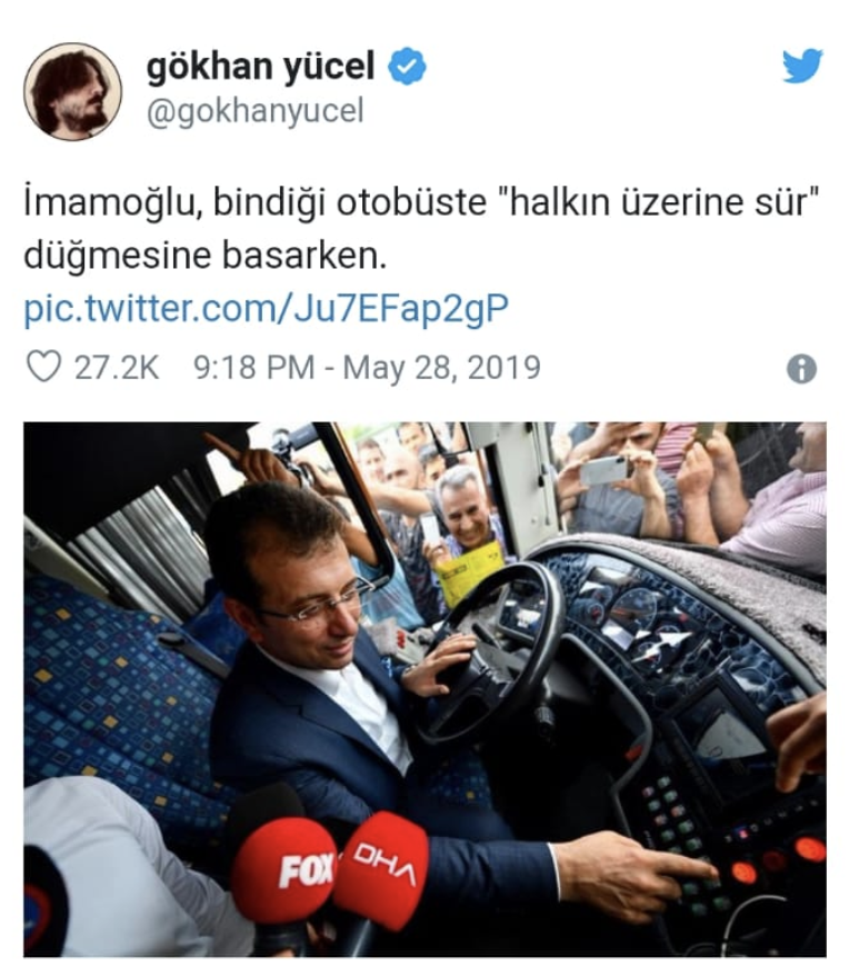 Ekrem İmamoğlu...