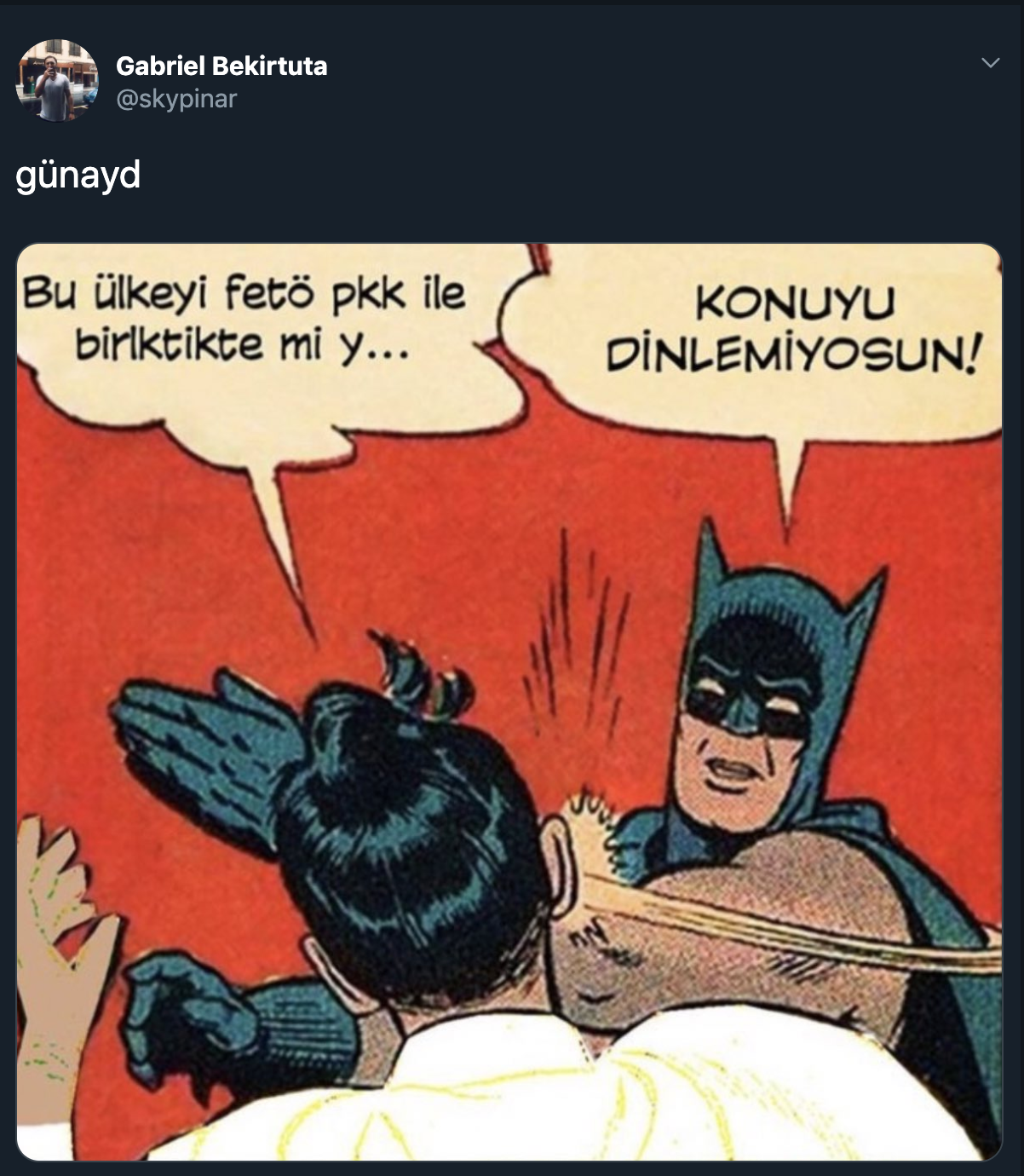 günayd. - Bu ülkeyi fetö...