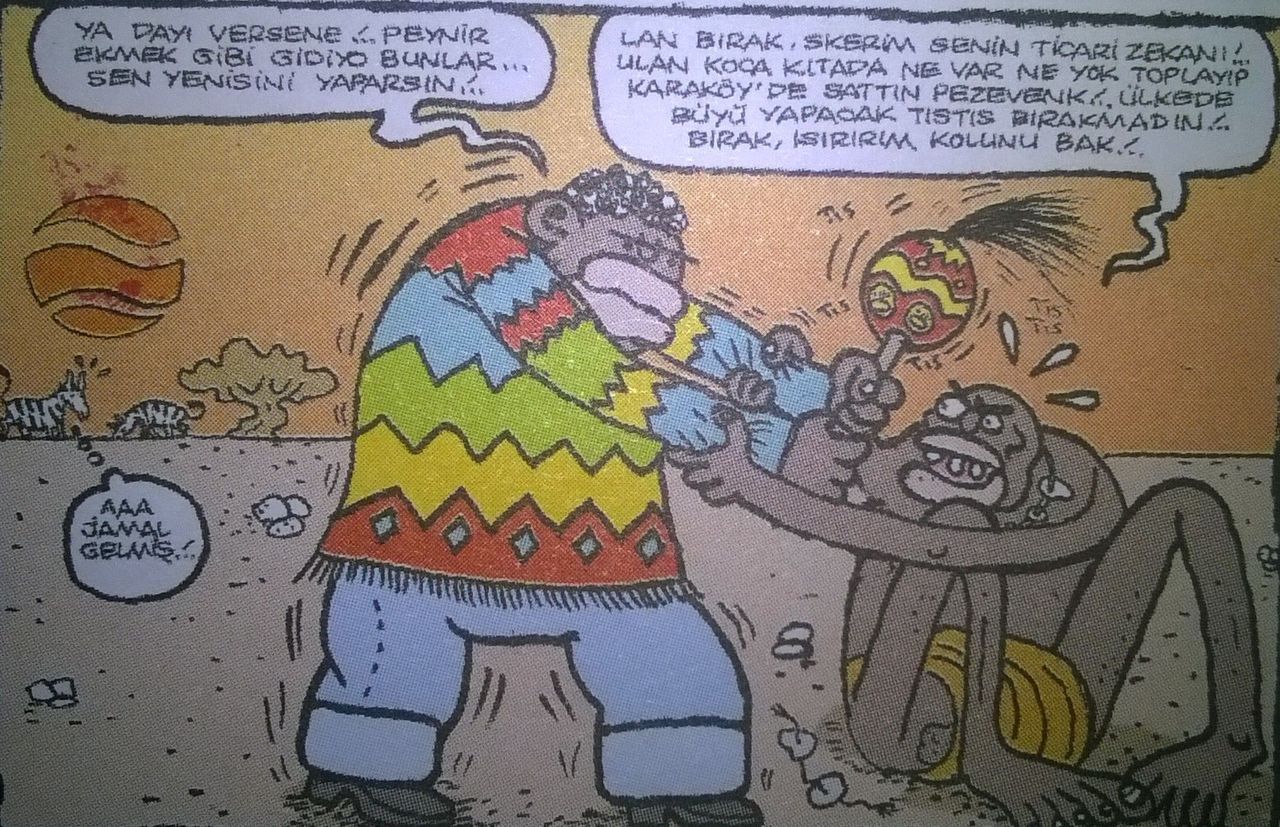 - Ya dayı versene!..peynir...