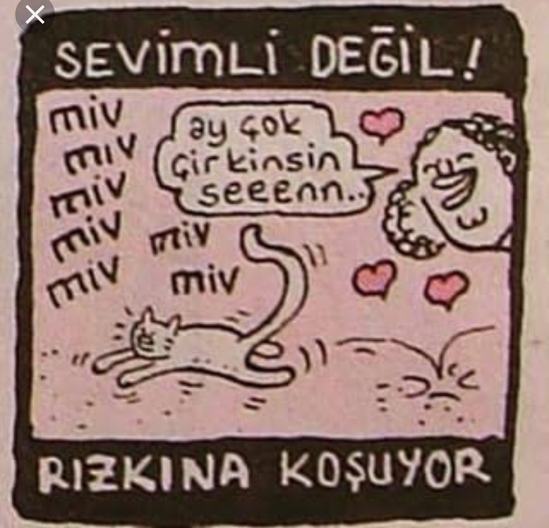 sevimli değil rızkına...