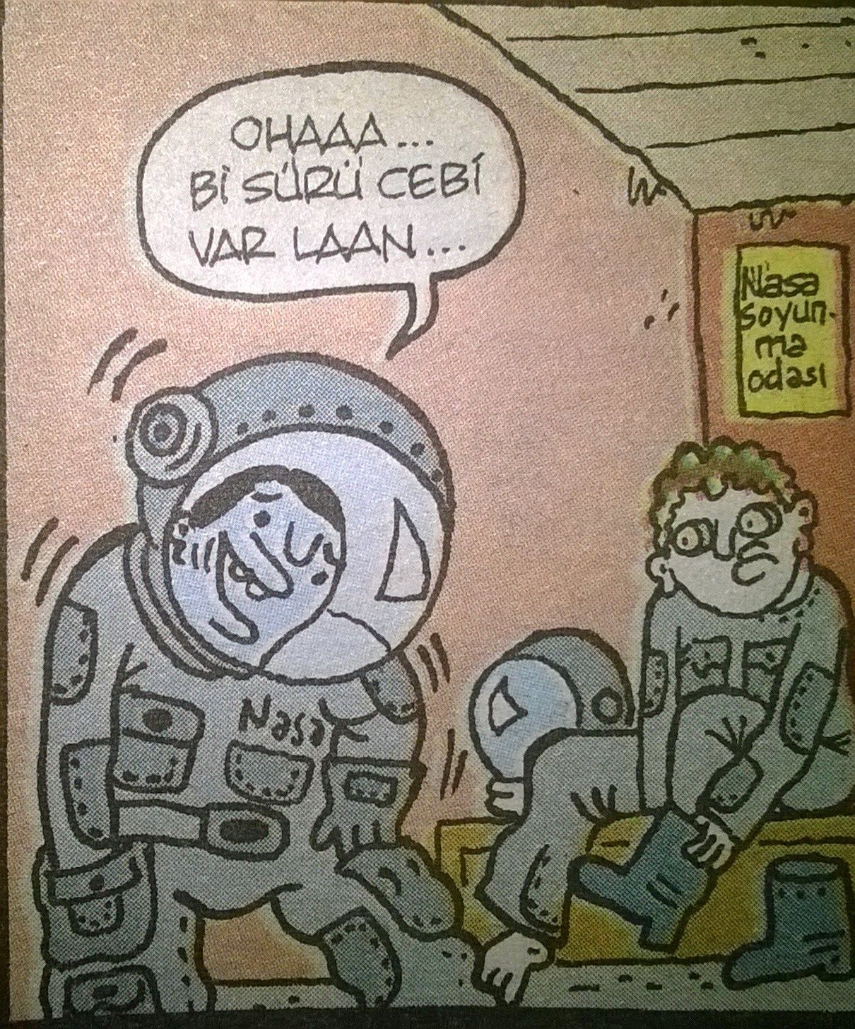 NASA 
soyunma odası

-...