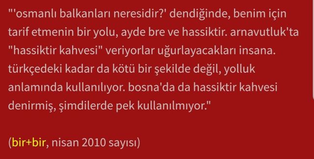 Hassiktir kahvesi olan edeyim.
