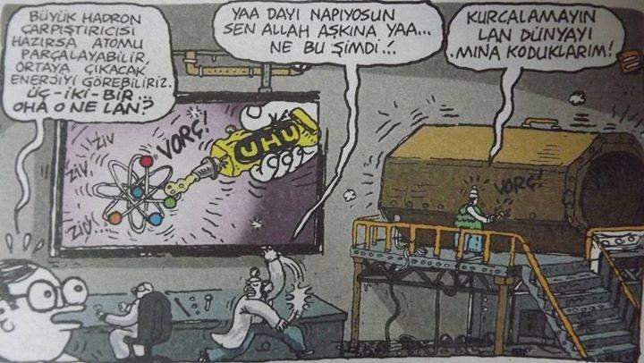 - Büyük hadron...