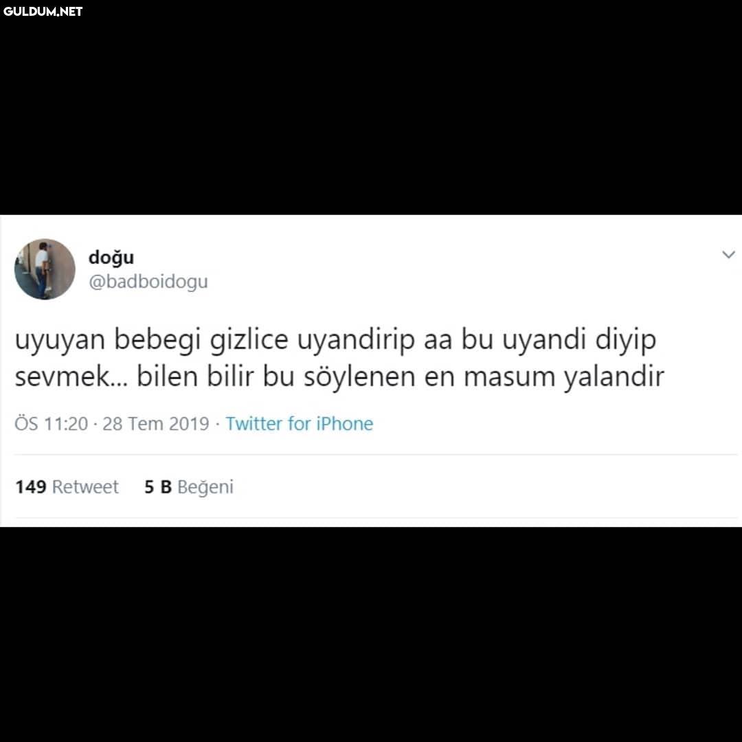 uyuyan bebegi gizlice...