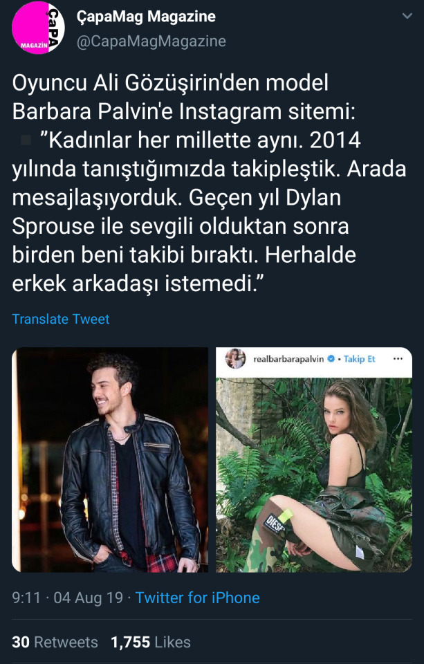 Ali gözüşirin kim ya?...