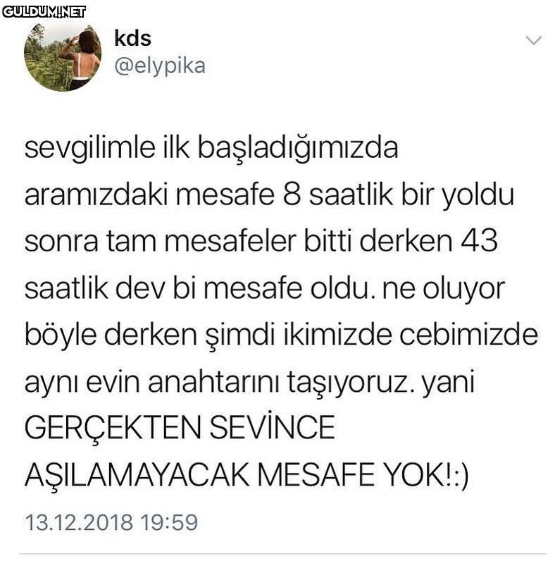 43 saatlik mesafe ne ya...