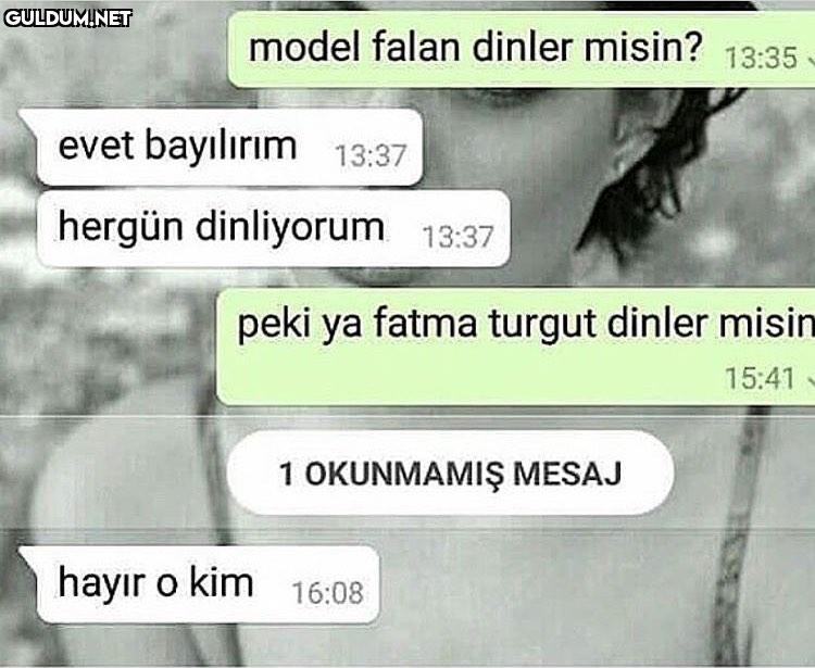 Bayaa sıkı bir fan model...