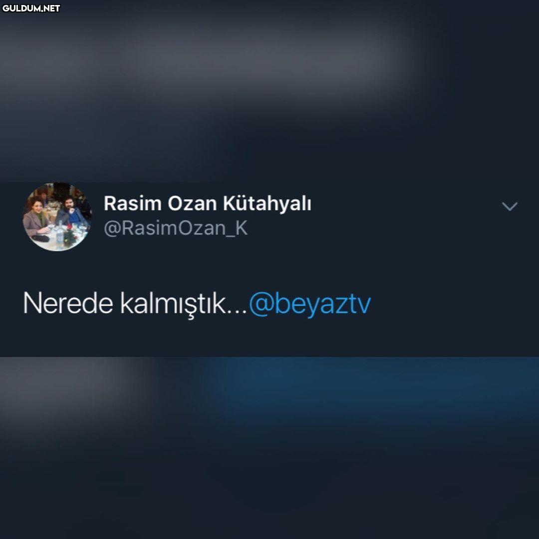 Rasim Ozan Kütahyalı beyaz...