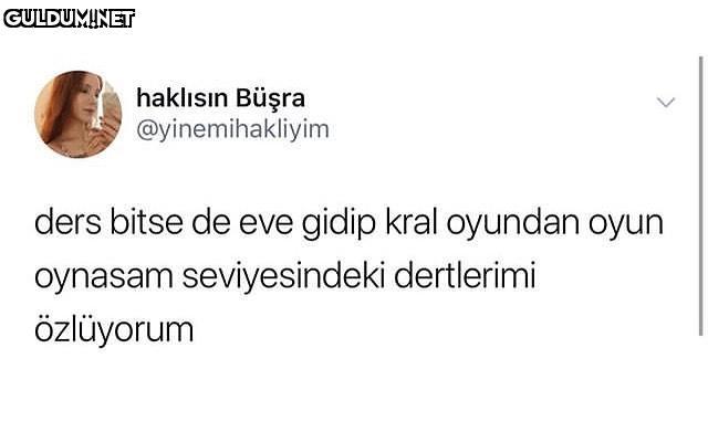 haklisın Büşra...