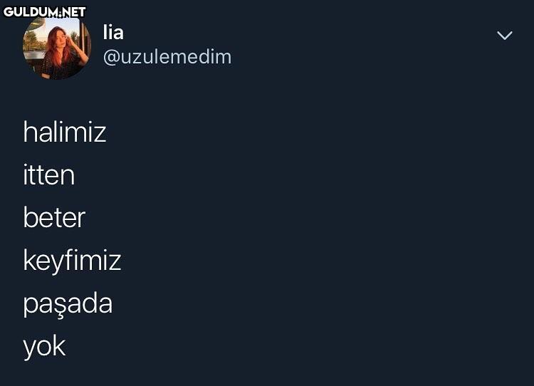 günaydın. bu tivit...