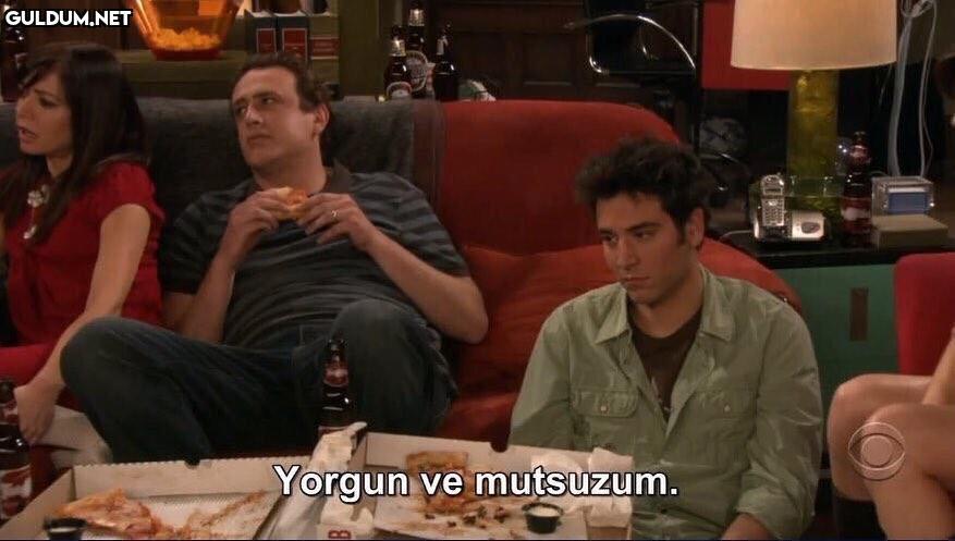 current mood Yorgun ve mutsuzum.