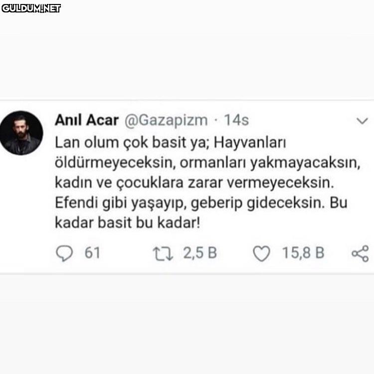 Lan olum çok basit ya; 
...