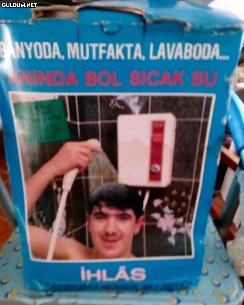Duşa muşa bize bi şey...
