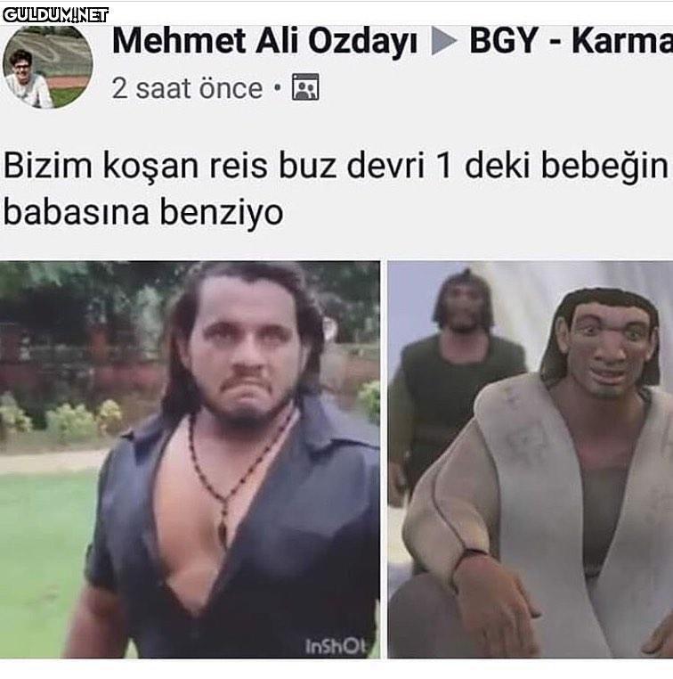 -Bende diyorum kime...